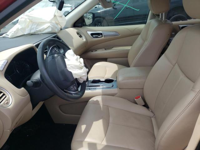 5N1DR2MN3HC908439 - 2017 NISSAN PATHFINDER S RED photo 7