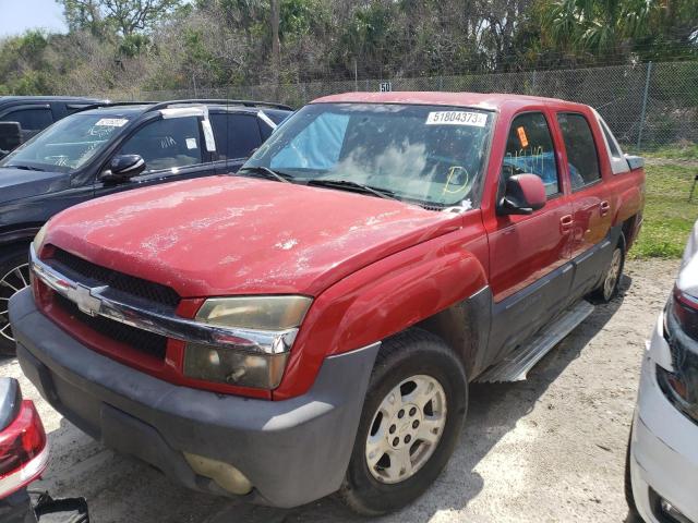 3GNEC13T03G155616 - 2003 CHEVROLET AVALANCHE C1500 RED photo 1