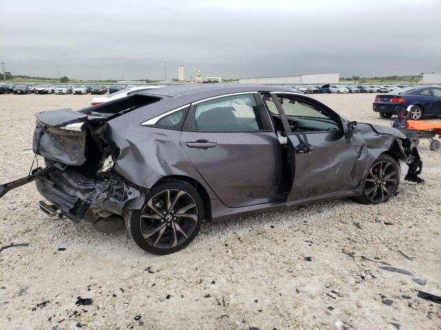 2HGFC2F87KH548698 - 2019 HONDA CIVIC SPORT 灰色 照片 3