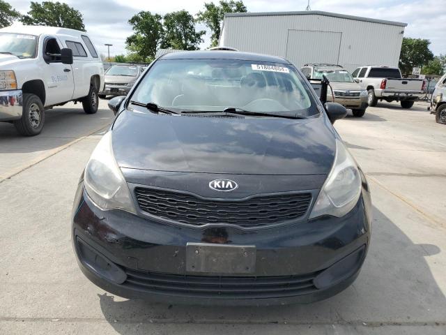 KNADM4A37D6252186 - 2013 KIA RIO LX BLACK photo 5