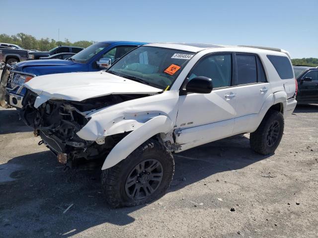 JTEBU14R668074993 - 2006 TOYOTA 4RUNNER SR5 WHITE photo 1