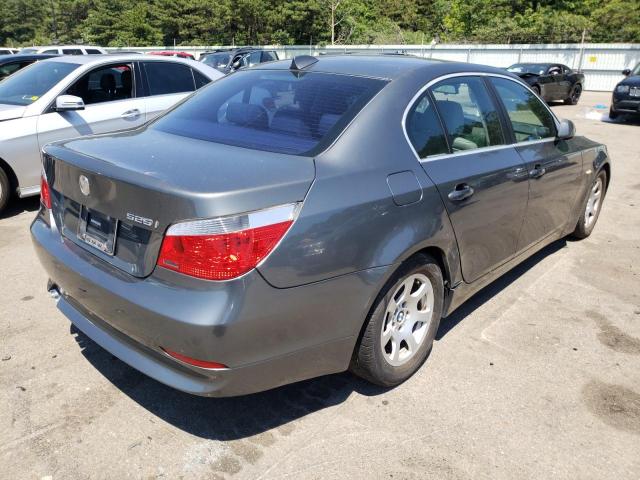 WBANA53584B849887 - 2004 BMW 525 I GRAY photo 4