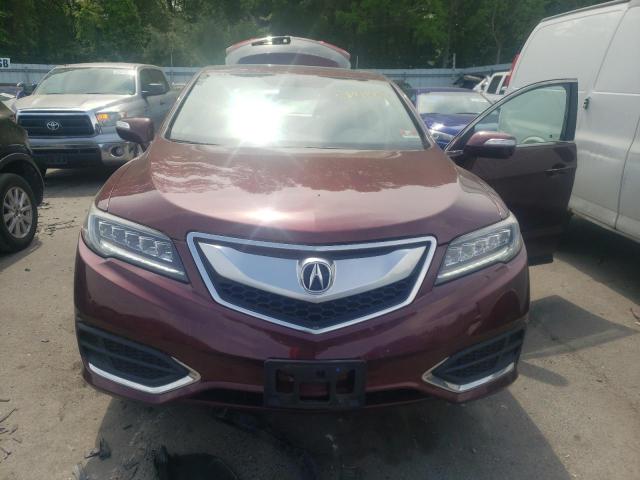 5J8TB3H35JL007485 - 2018 ACURA RDX BURGUNDY photo 5