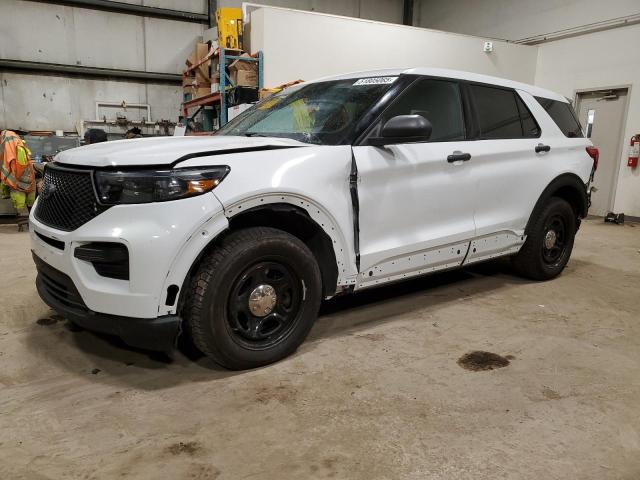 1FM5K8AW8LGB68431 - 2020 FORD EXPLORER POLICE INTERCEPTOR თეთრი ფოტო 1