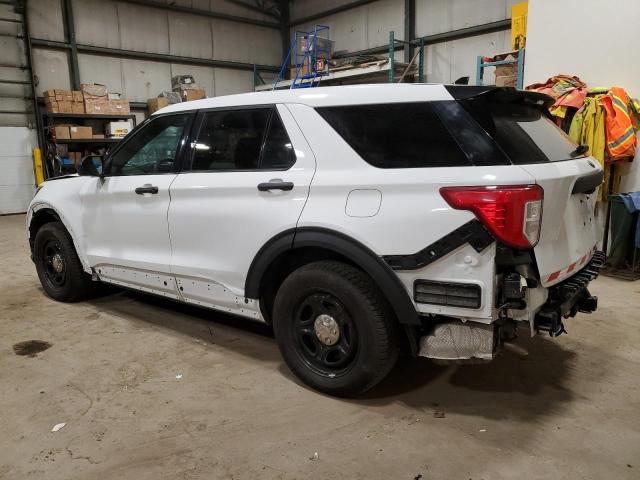 1FM5K8AW8LGB68431 - 2020 FORD EXPLORER POLICE INTERCEPTOR თეთრი ფოტო 2