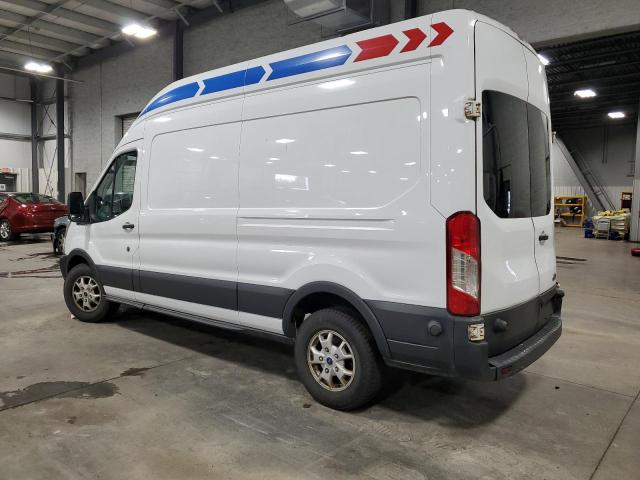 1FTYR2XG9FKA01037 - 2015 FORD TRANSIT T-250 WHITE photo 2