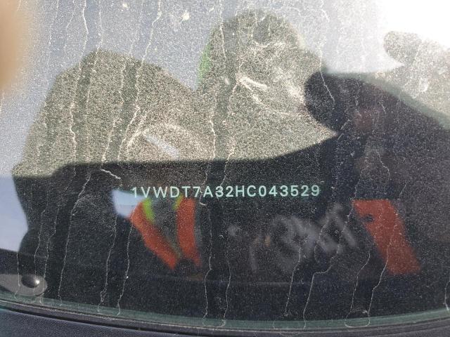 1VWDT7A32HC043529 - 2017 VOLKSWAGEN PASSAT R-LINE Mavi foto 12