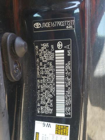 JTKDE167790277277 - 2009 TOYOTA SCION TC GRAY photo 12