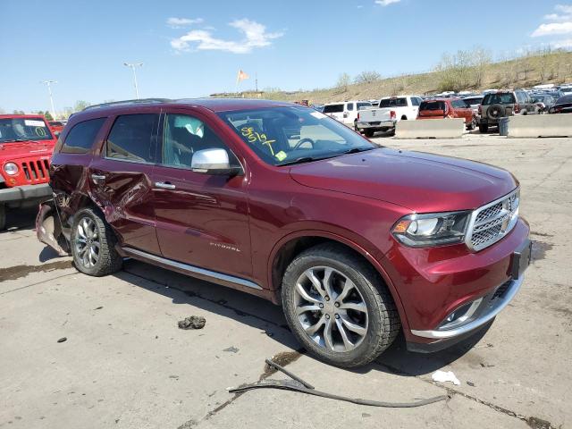 1C4RDJEG4GC423129 - 2016 DODGE DURANGO CITADEL BURGUNDY photo 4