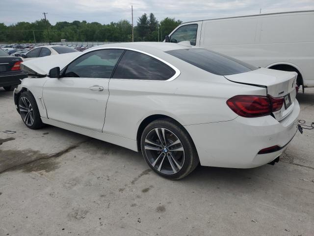 WBA4W5C04LFH24610 - 2020 BMW 430XI WHITE photo 2