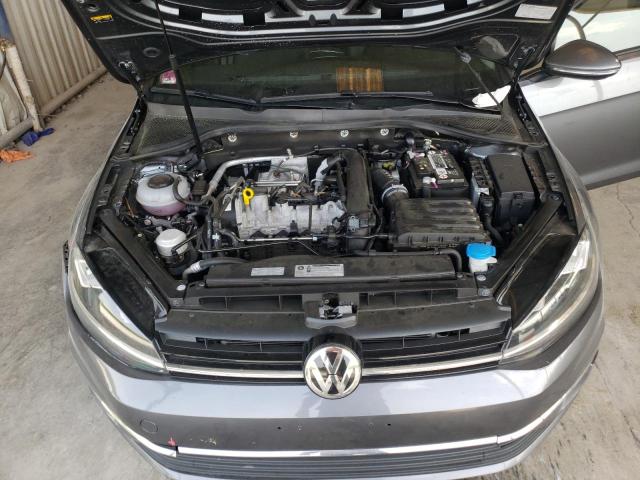 3VWG57AU5KM020929 - 2019 VOLKSWAGEN GOLF S GRAY photo 11