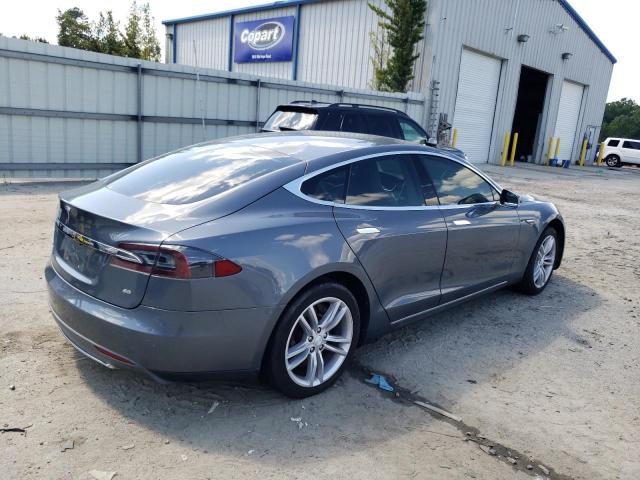 5YJSA1CN2DFP21897 - 2013 TESLA MODEL S GRAY photo 3