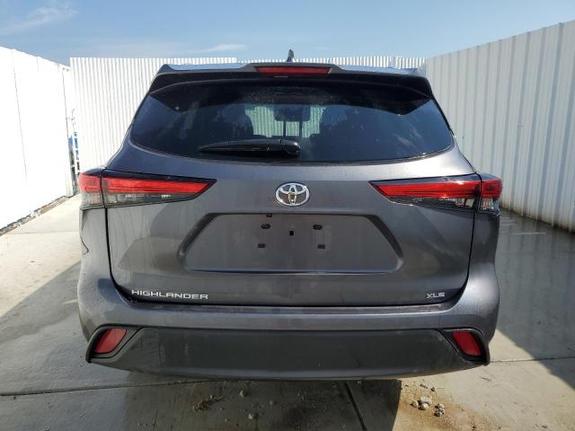 5TDKDRAH5PS043942 - 2023 TOYOTA HIGHLANDER L GRAY photo 6