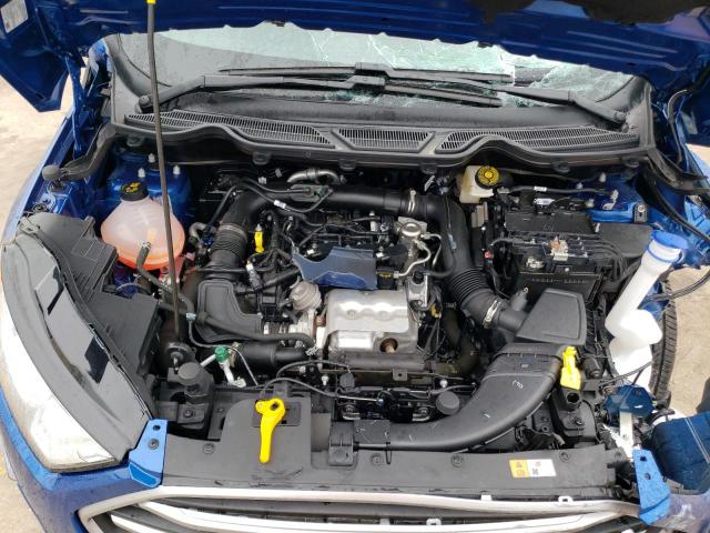 MAJ3S2GE0MC448768 - 2021 FORD ECOSPORT SE 蓝色 照片 12