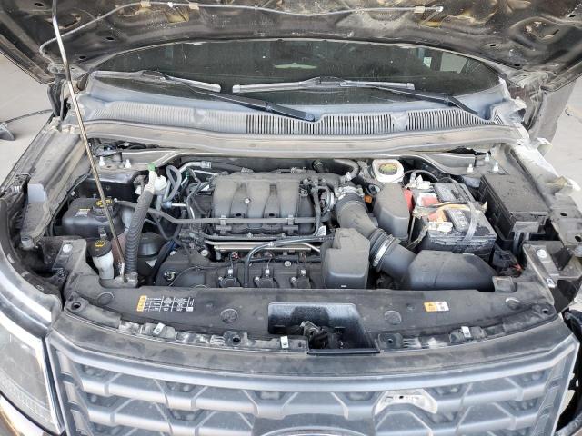 1FM5K8AR8JGA83581 - 2018 FORD EXPLORER POLICE INTERCEPTOR 棕色 照片 12