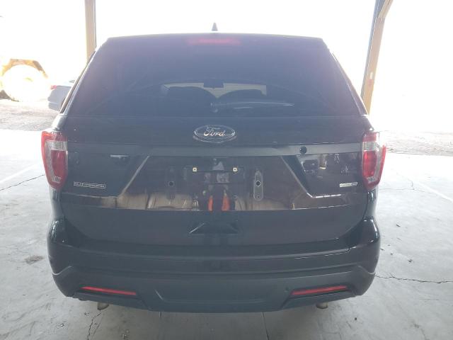 1FM5K8AR8JGA83581 - 2018 FORD EXPLORER POLICE INTERCEPTOR 棕色 照片 6