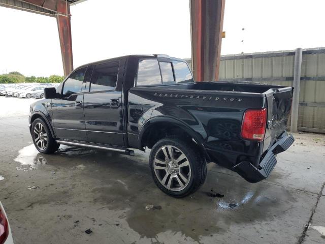 1FTRW125X7FB09562 - 2007 FORD F150 SUPERCREW BLACK photo 2