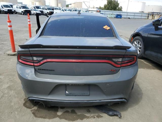 2C3CDXGJ1JH329350 - 2018 DODGE CHARGER R/T 392 GRAY photo 6