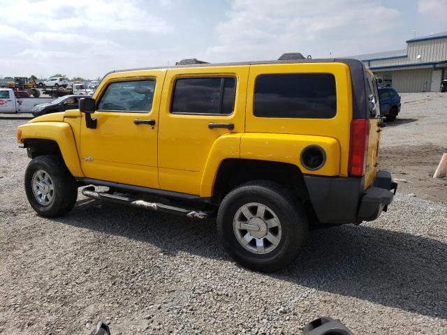 5GTDN136668105475 - 2006 HUMMER H3 YELLOW photo 2