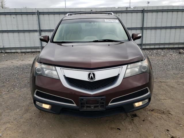 2HNYD2H6XAH504008 - 2010 ACURA MDX TECHNOLOGY MAROON photo 5