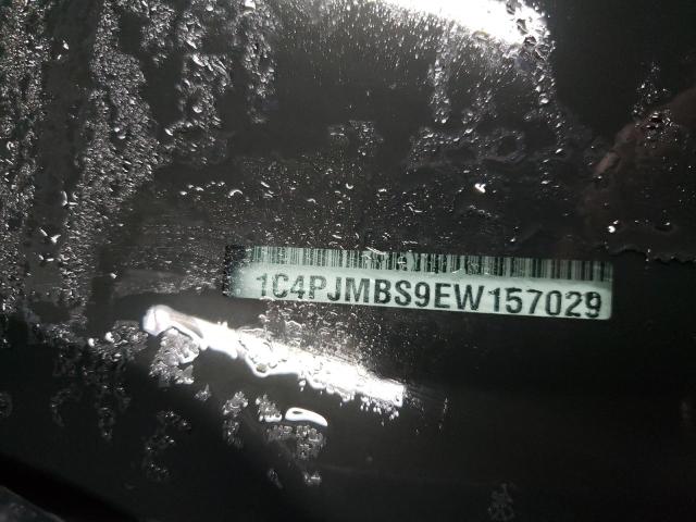 1C4PJMBS9EW157029 - 2014 JEEP CHEROKEE TRAILHAWK შავი ფოტო 13