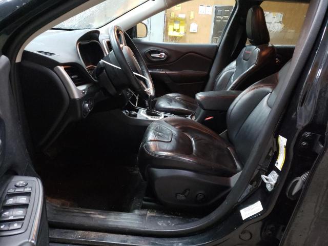 1C4PJMBS9EW157029 - 2014 JEEP CHEROKEE TRAILHAWK შავი ფოტო 7