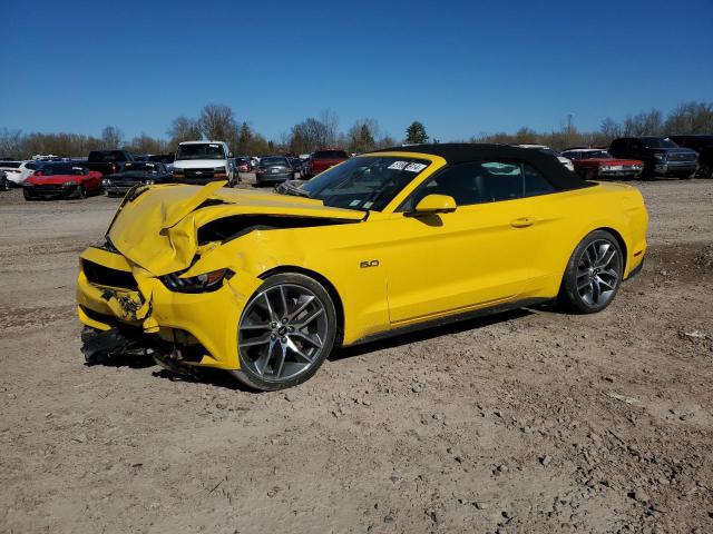 1FATP8FF1H5271320 - 2017 FORD MUSTANG GT YELLOW photo 1