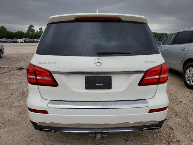 4JGDF6EE8HA815121 - 2017 MERCEDES-BENZ GLS 450 4MATIC WHITE photo 6