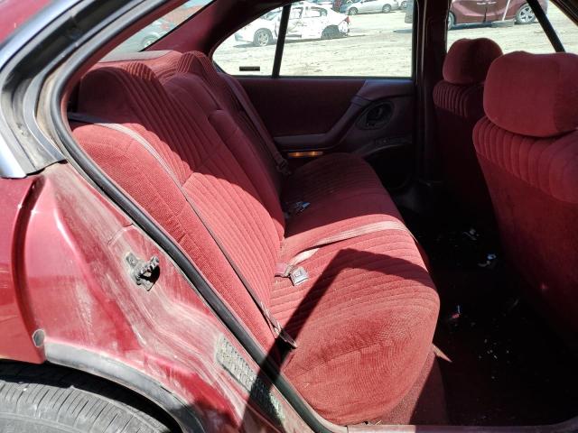 1G2HX53L7N1240489 - 1992 PONTIAC BONNEVILLE SE RED photo 10