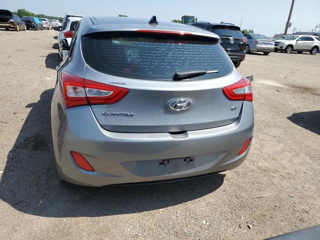 KMHD35LH5EU196357 - 2014 HYUNDAI ELANTRA GT GRAY photo 6