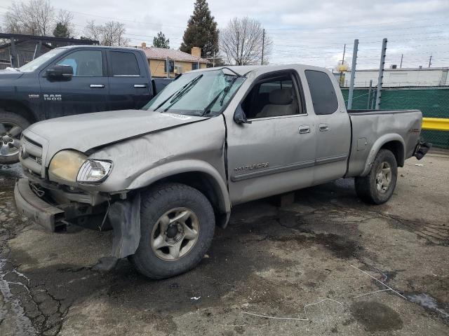 5TBBT44103S363466 - 2003 TOYOTA TUNDRA ACCESS CAB SR5 SILVER photo 1