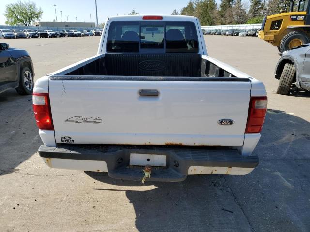 1FTZR45E23PB15364 - 2003 FORD RANGER SUPER CAB WHITE photo 6