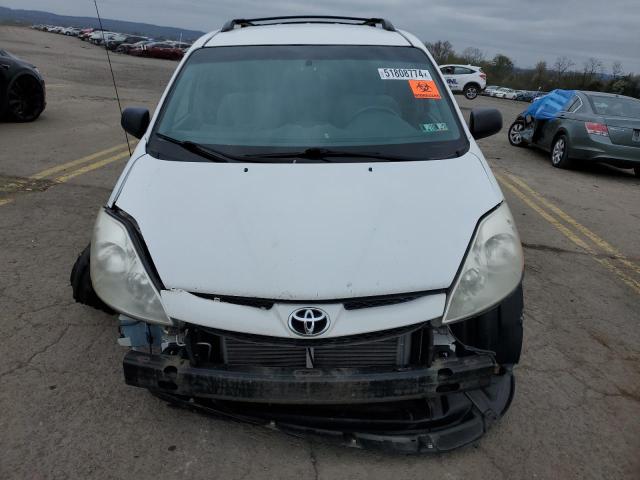 5TDZA23C56S584973 - 2006 TOYOTA SIENNA CE WHITE photo 5