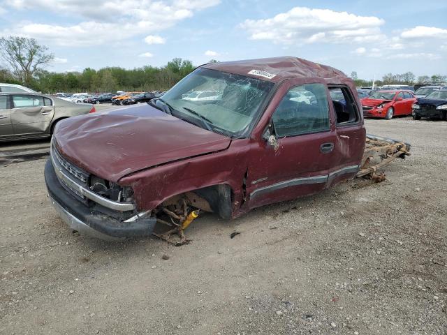 1GCEK19TXYE404361 - 2000 CHEVROLET SLVRD K1500 BURGUNDY photo 1