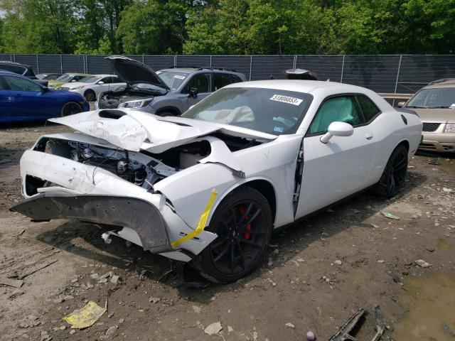 2C3CDZFJ6MH617771 - 2021 DODGE CHALLENGER R/T SCAT PACK WHITE photo 1