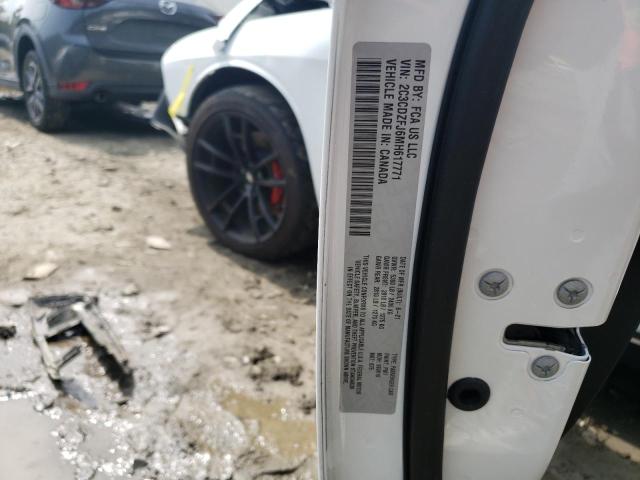 2C3CDZFJ6MH617771 - 2021 DODGE CHALLENGER R/T SCAT PACK WHITE photo 13