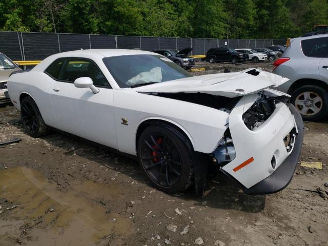2C3CDZFJ6MH617771 - 2021 DODGE CHALLENGER R/T SCAT PACK WHITE photo 4