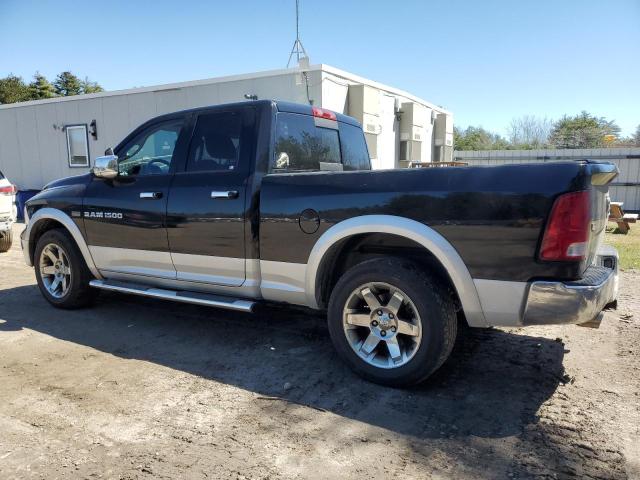 1C6RD7JT2CS136708 - 2012 DODGE RAM 1500 LARAMIE BLACK photo 2