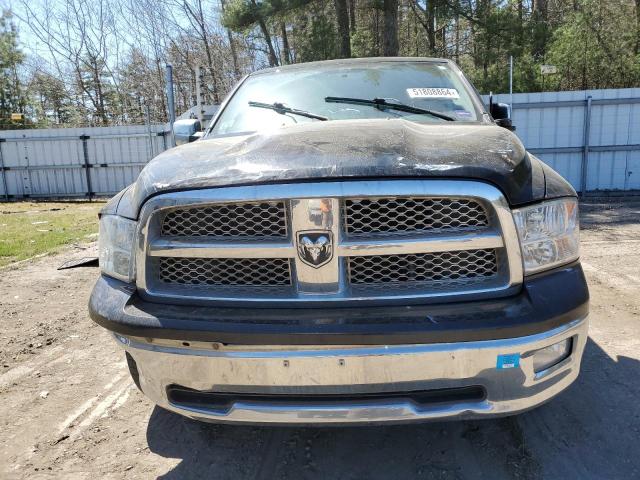 1C6RD7JT2CS136708 - 2012 DODGE RAM 1500 LARAMIE BLACK photo 5