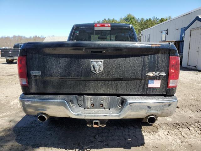 1C6RD7JT2CS136708 - 2012 DODGE RAM 1500 LARAMIE BLACK photo 6