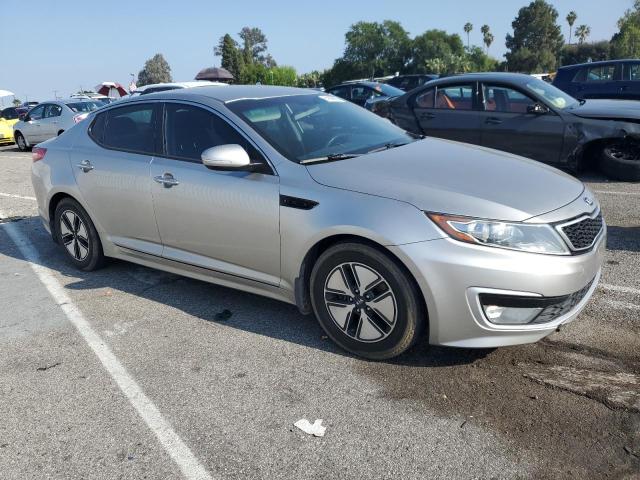 KNAGM4AD6C5024304 - 2012 KIA OPTIMA HYBRID GRAY photo 4