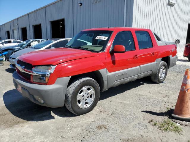 3GNEC13T82G107361 - 2002 CHEVROLET AVALANCHE C1500 RED photo 1