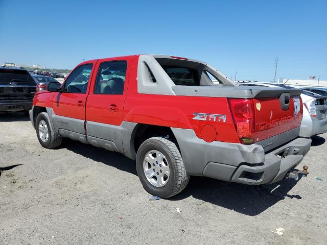 3GNEC13T82G107361 - 2002 CHEVROLET AVALANCHE C1500 RED photo 2