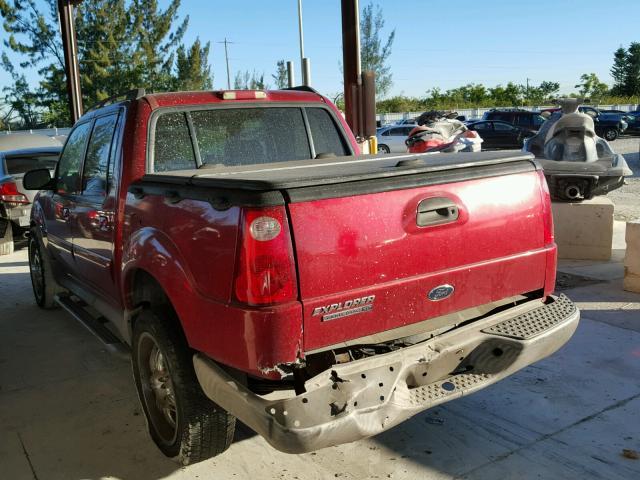 1FMZU77EX3UA49642 - 2003 FORD EXPLORER S RED photo 3