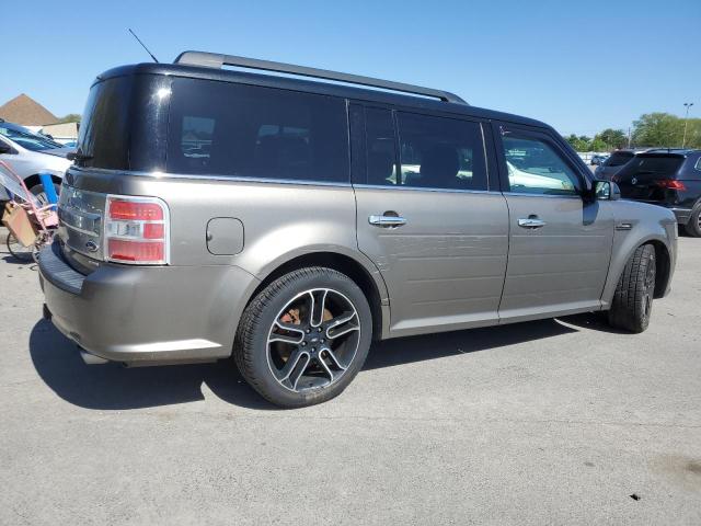 2FMHK6DT5EBD12031 - 2014 FORD FLEX LIMITED GRAY photo 3