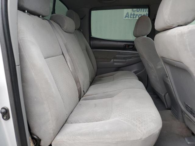 5TEMU52NX7Z343873 - 2007 TOYOTA TACOMA DOUBLE CAB LONG BED SILVER photo 10