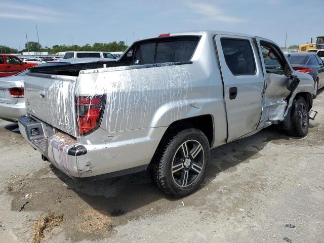 5FPYK1F7XEB005200 - 2014 HONDA RIDGELINE SPORT SILVER photo 3