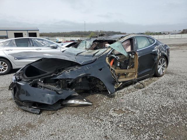 5YJSA1E48LF414933 - 2020 TESLA MODEL S 黑色 照片 1