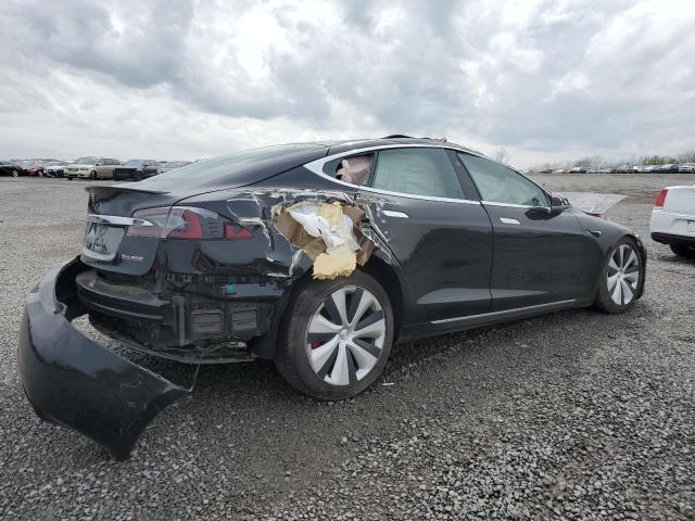 5YJSA1E48LF414933 - 2020 TESLA MODEL S 黑色 照片 3