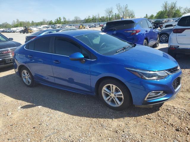 1G1BE5SM6G7305326 - 2016 CHEVROLET CRUZE LT BLUE photo 4